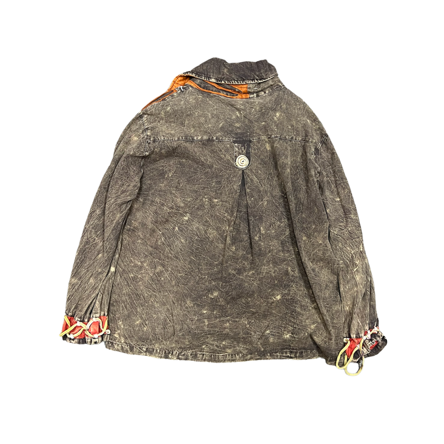 Brown Patchwork Jacket