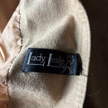 Suede Tan Trench Coat